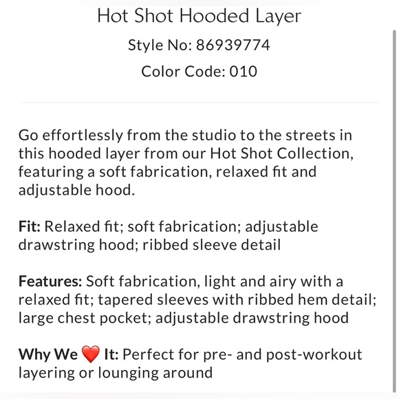 Free People Movement Hot Shot Layer Hoody NWT MEDIUM Oversized in White - Picture 4 of 7